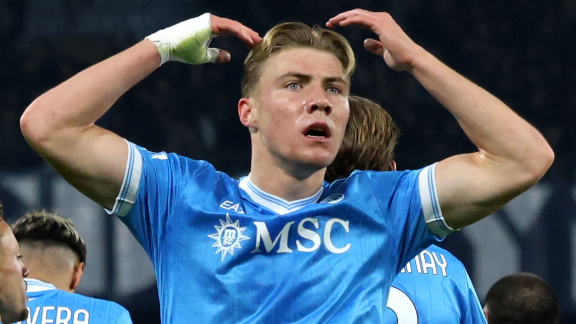 ナポリでタイトル獲得のホイルンド、マンチェスター・ユナイテッドへ